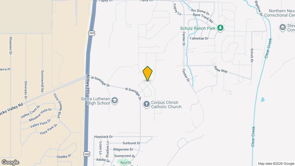 3671 Pulsar Ln Map and Location Details