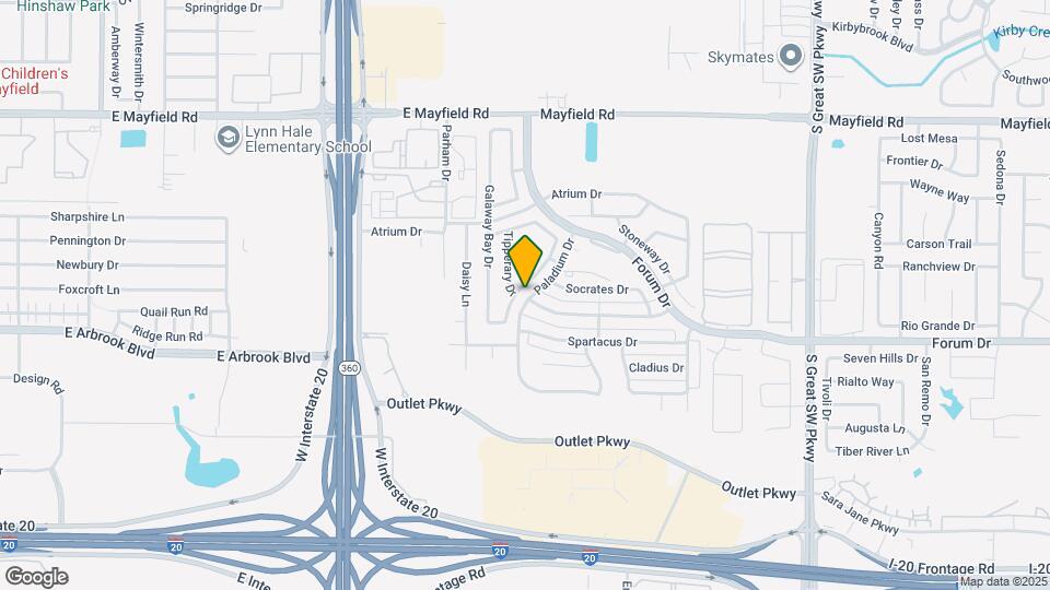 3460 Braes Meadow Dr Map and Location Details