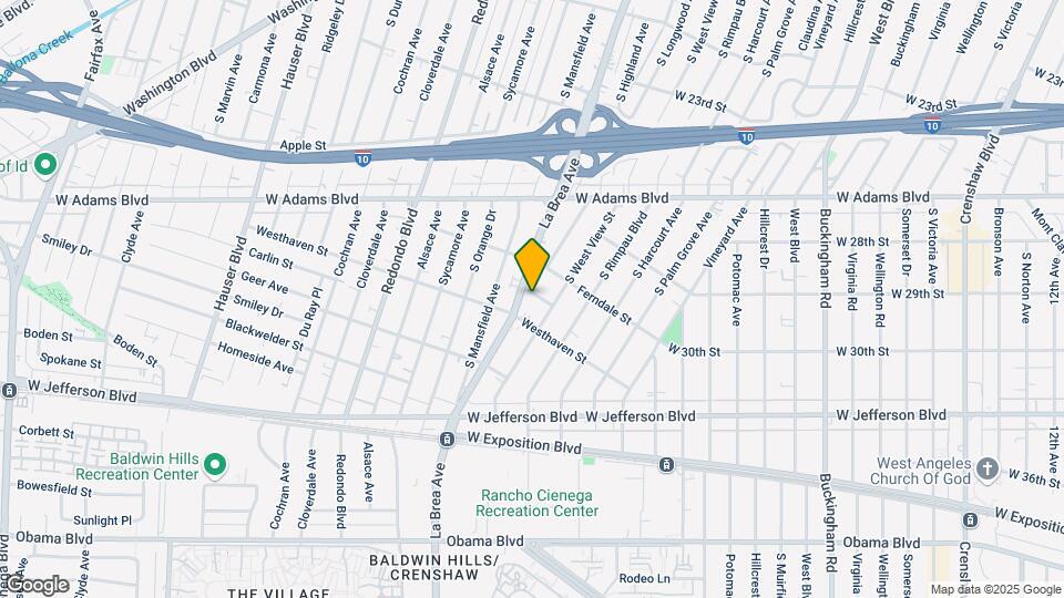 4970 Fir St Mapa y Detalles de la Ubicación