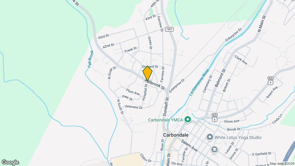 61 Fallbrook St Map and Location Details