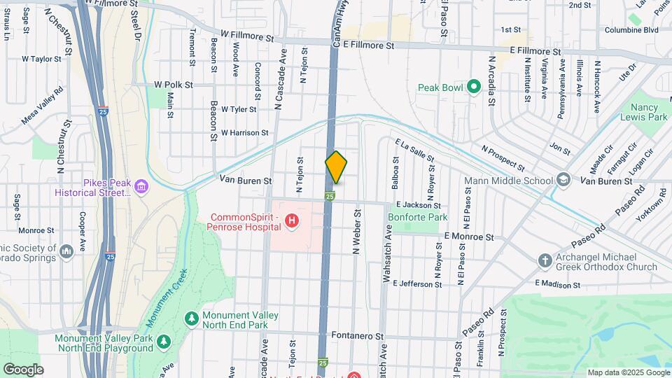 2415 N Nevada Ave Map and Location Details