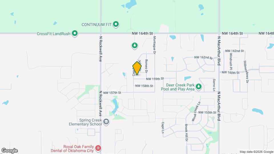 6705 NW 159th St Map and Location Details