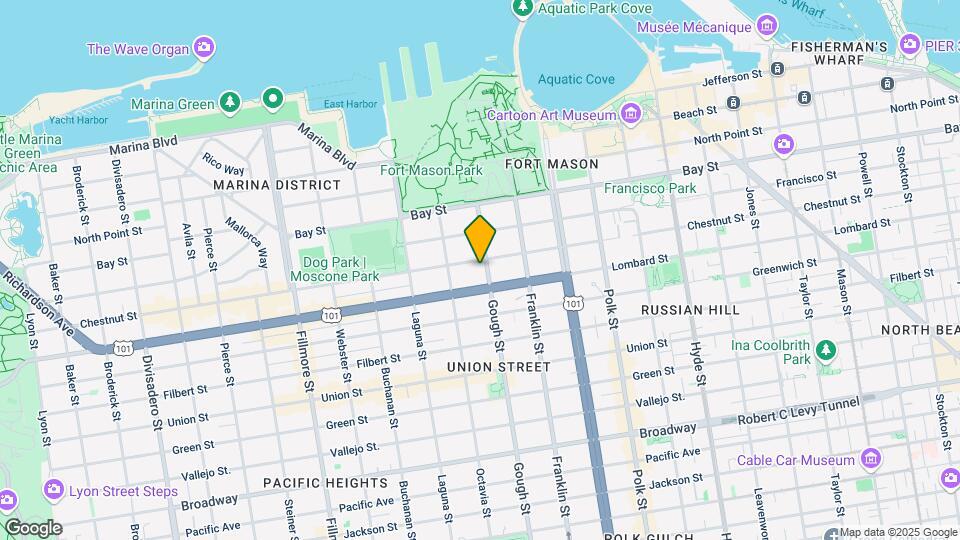 1515 Chestnut St Map and Location Details