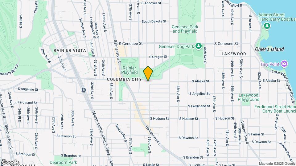 Columbia View Apartments Map and Location Details