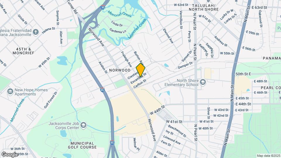 758 Escambia St Mapa y Detalles de la Ubicación