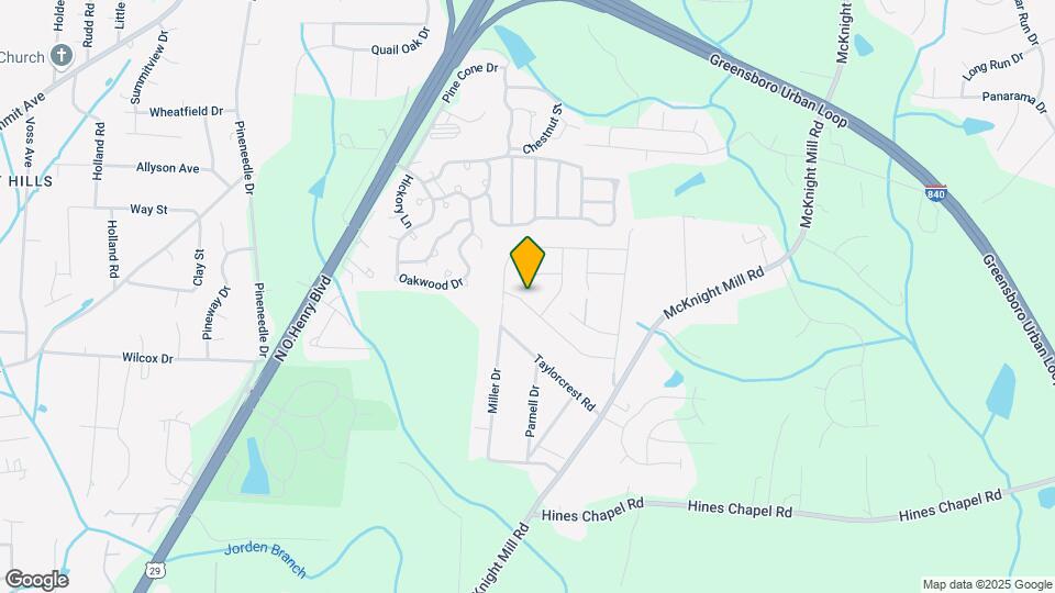 2907 Desmond Woods Dr Map and Location Details