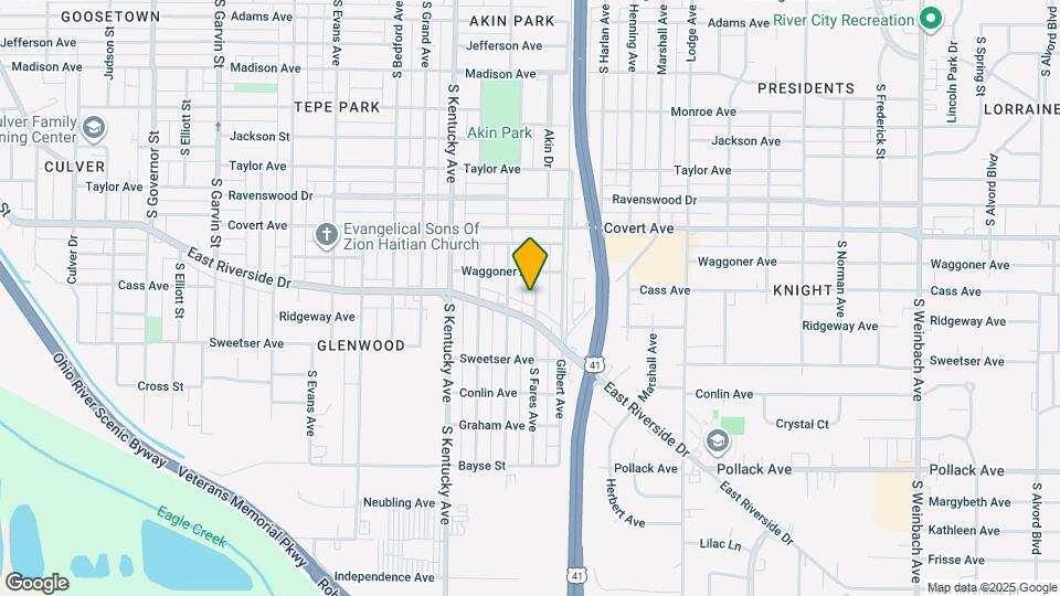 1669 S Fares Ave Map and Location Details