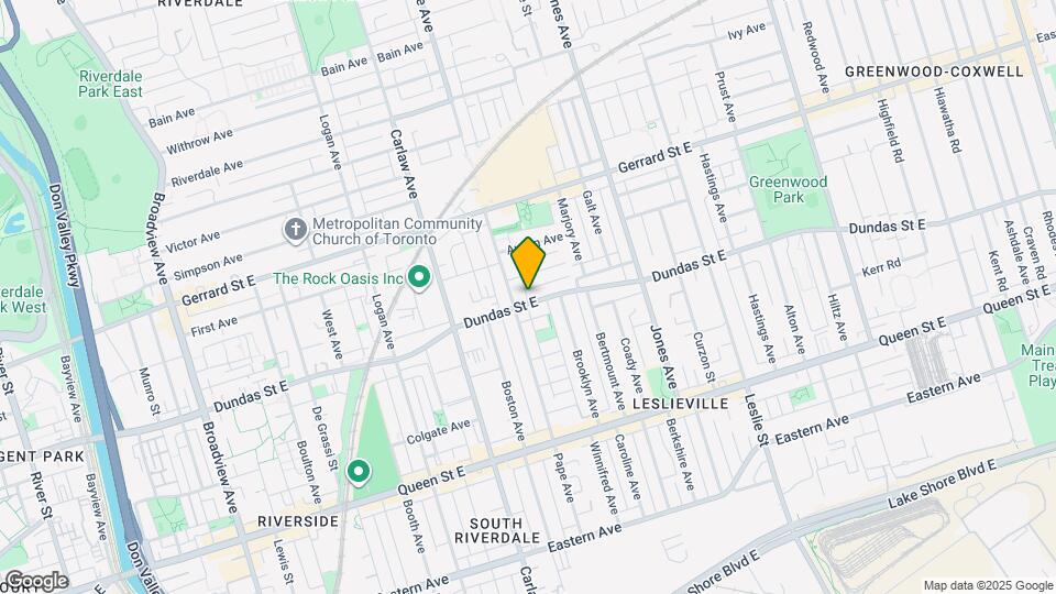 1290 Dundas St E Map and Location Details