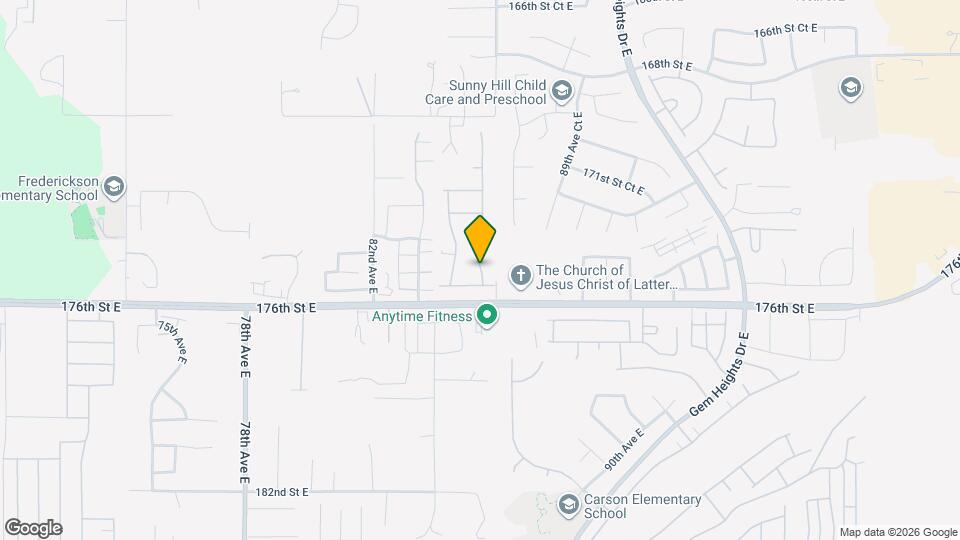 17301 83 Ave Ct E Map and Location Details