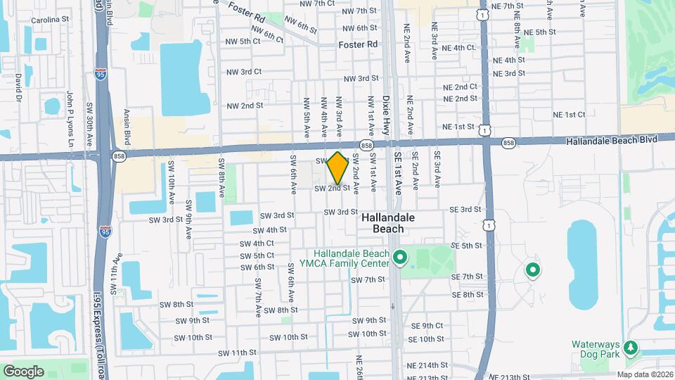 200 SW 3rd Ave Map and Location Details