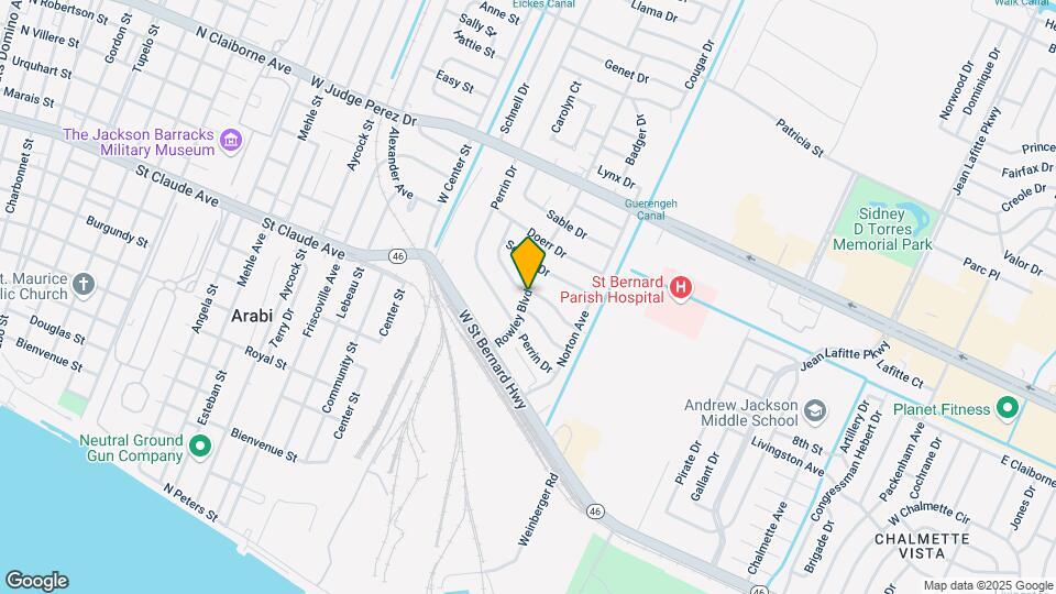 305 Rowley Blvd, Unit 305 Map and Location Details