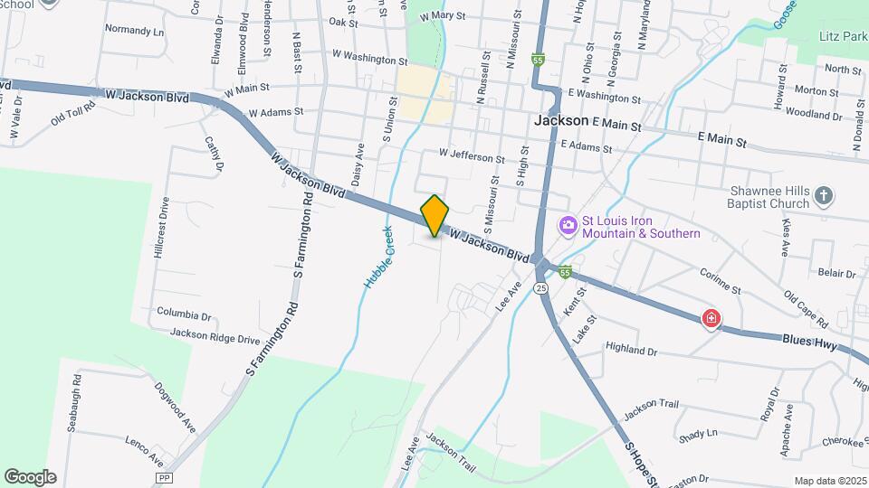 408 Knox St Map and Location Details