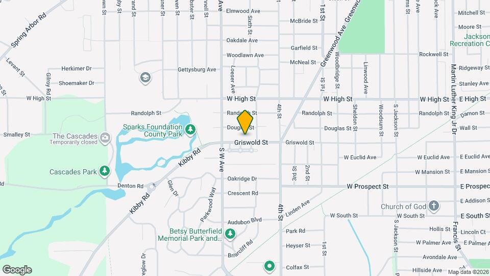 738 Griswold St Map and Location Details