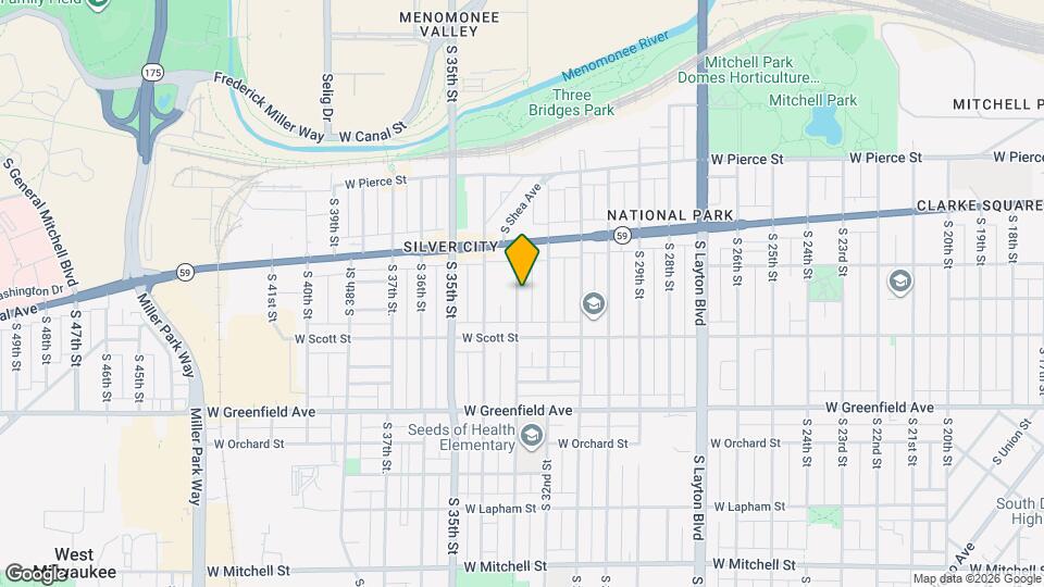 1026 S 33rd St Map and Location Details