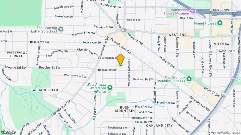1387 Beecher St SW Map and Location Details