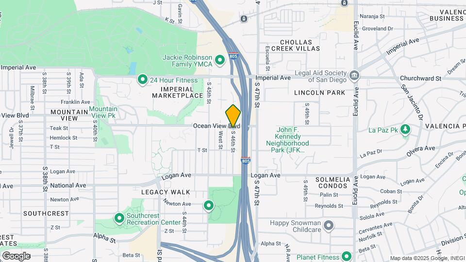 508 S 46th St Map and Location Details