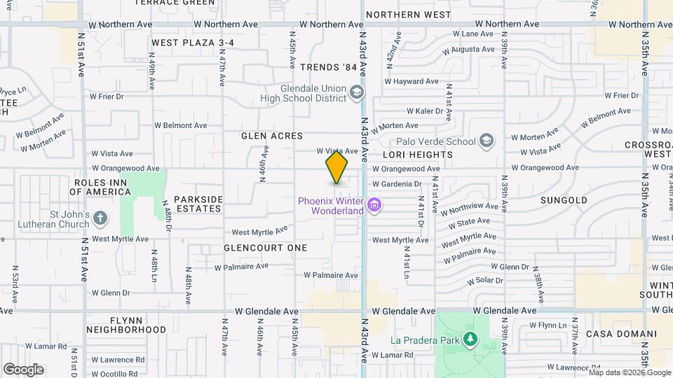 4419 W State Ave Map and Location Details