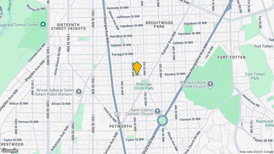 720 Decatur St NW Map and Location Details