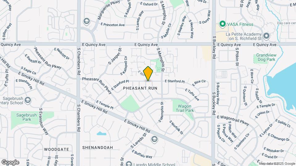 4558 S Laredo St Map and Location Details