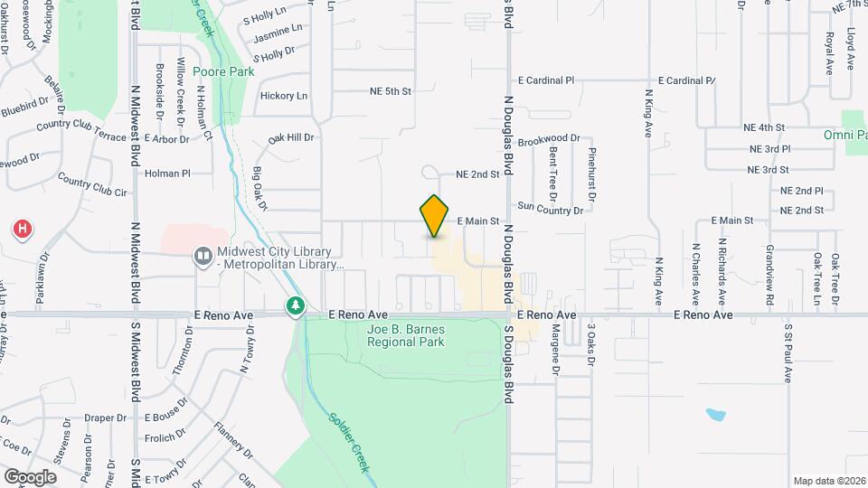 222 Spirit Dr Map and Location Details