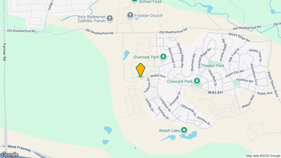 14521 Walsh Ave Map and Location Details