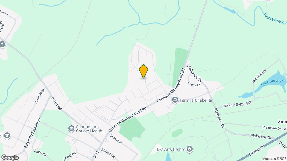 7039 Glass Ct Map and Location Details