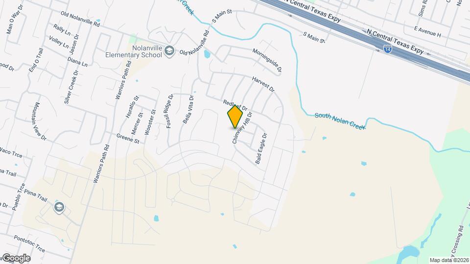 7026 Chimney Hill Dr Map and Location Details