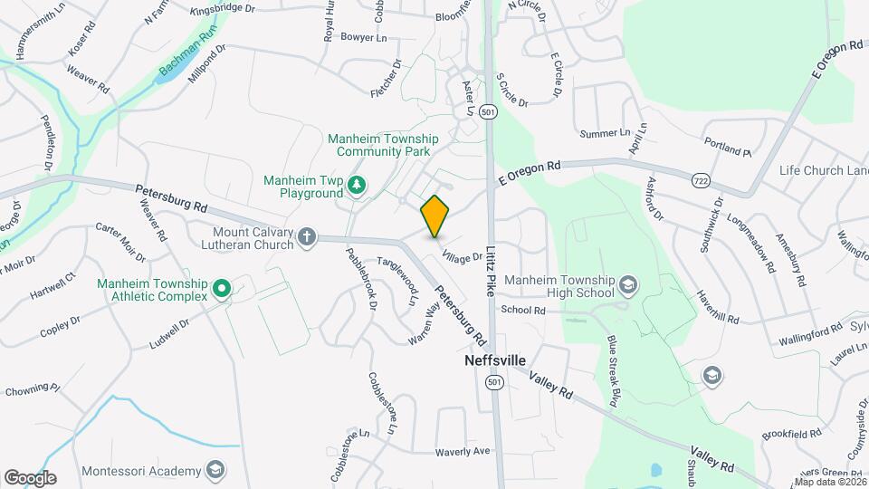 72 Village Dr Map and Location Details