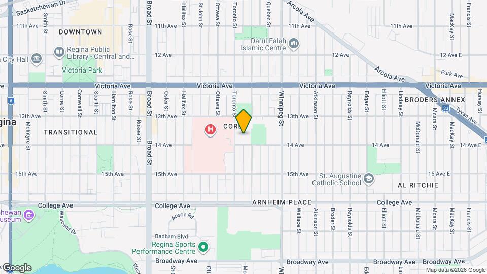 2163 Toronto St Map and Location Details