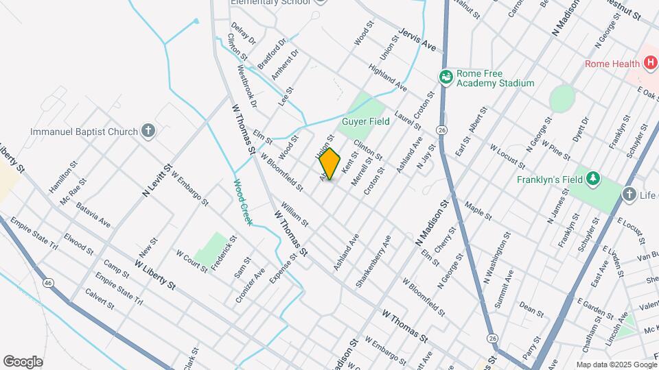 701 Elm St Map and Location Details