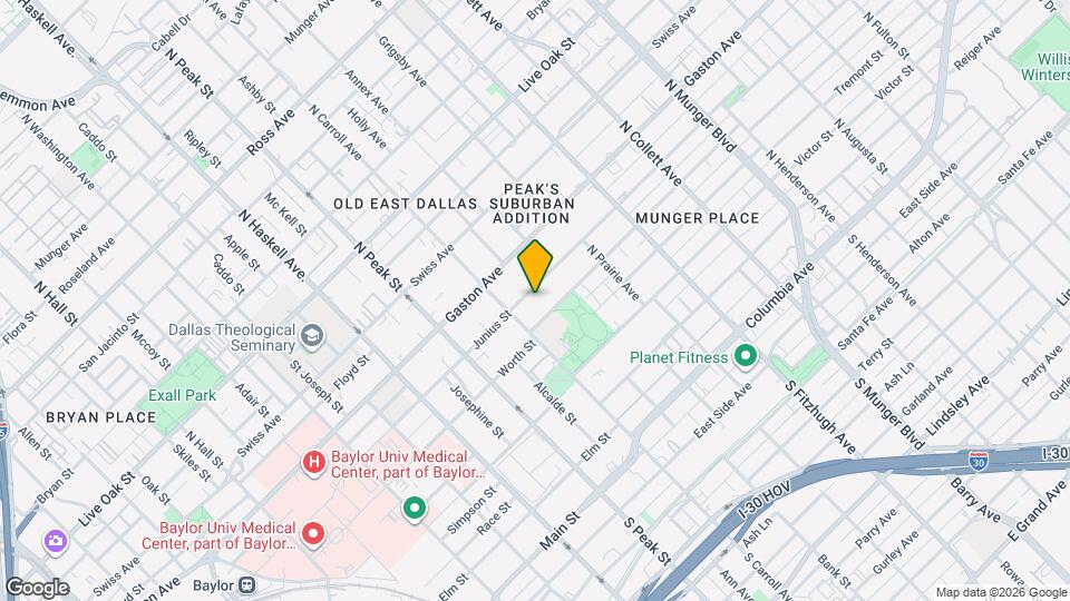 4522 Junius St Map and Location Details