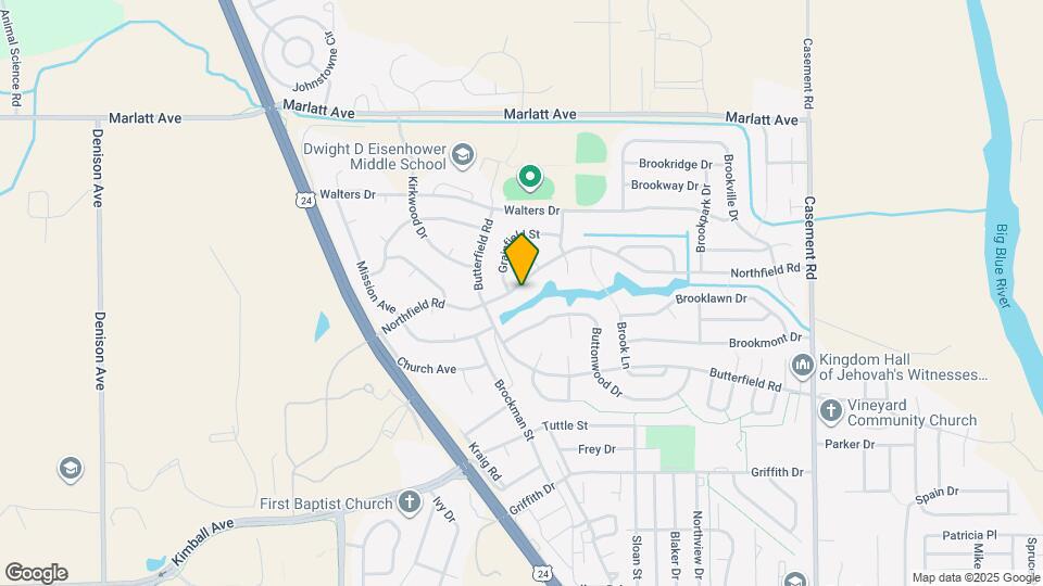 619 Northfield Rd Map and Location Details