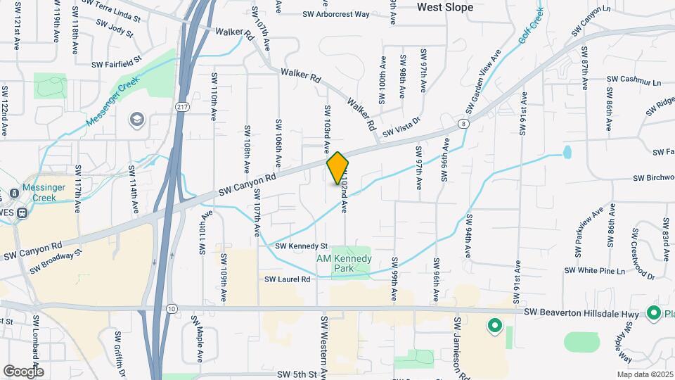 3945 SW 102nd Ave Map and Location Details