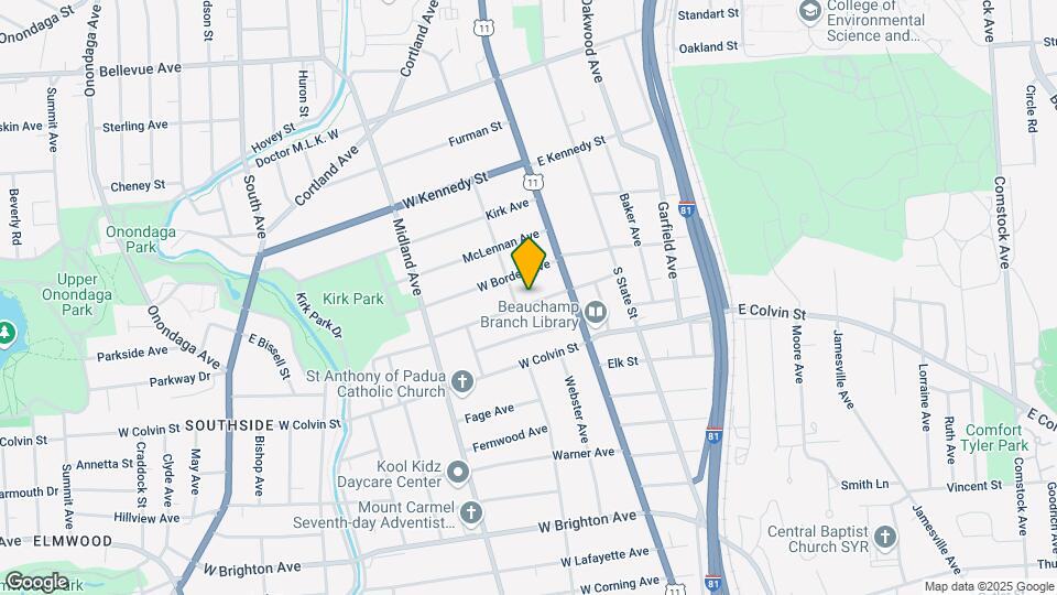 138 W Beard Ave Map and Location Details