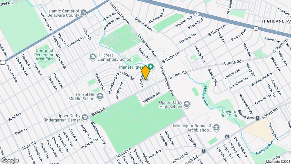820 Derwyn Rd, Unit 820 Derwyn Rd Apt A Map and Location Details