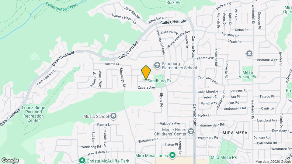 7993 Montara Ave Map and Location Details