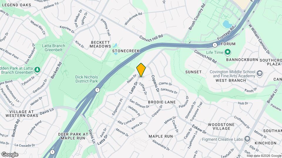 7810 Copperas Dr Map and Location Details