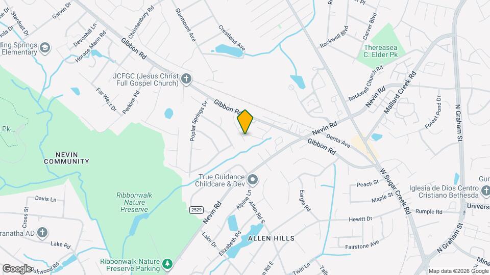 2125 Ryker Davis Ln Map and Location Details