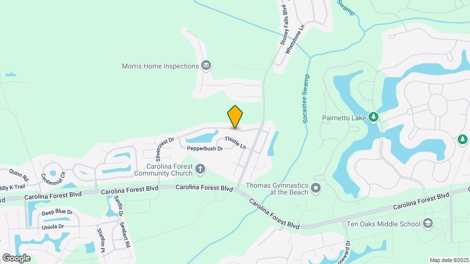 853 Silvercrest Dr Map and Location Details