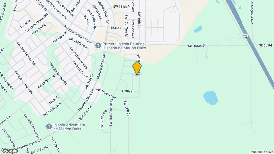 1686 SW 168th Loop Map and Location Details