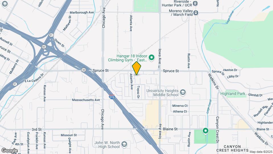 2396 Gonzaga Ln Map and Location Details