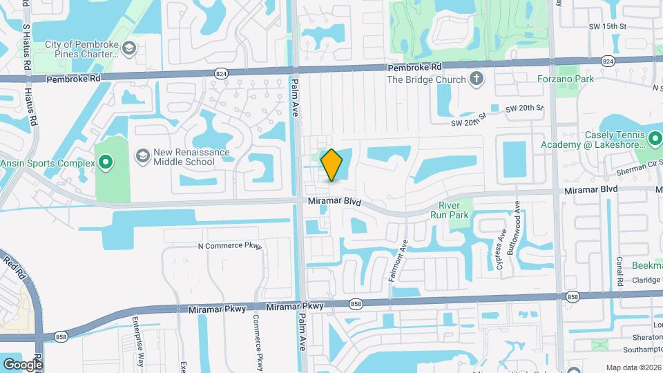 2441 SW 99th Way Map and Location Details