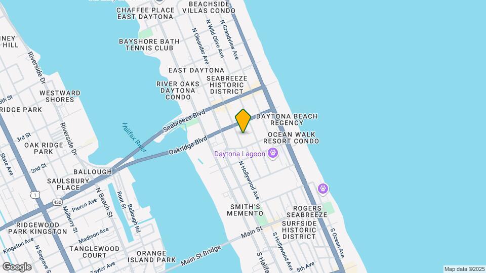 420 N Oleander Ave-Unit -Apt. 8 Map and Location Details