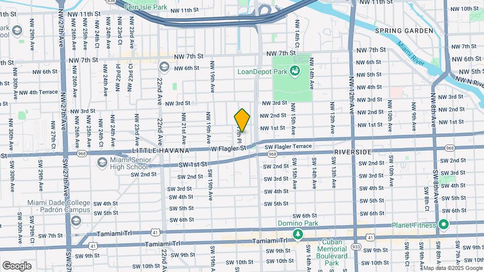 51 NW 17th Pl Mapa y Detalles de la Ubicación