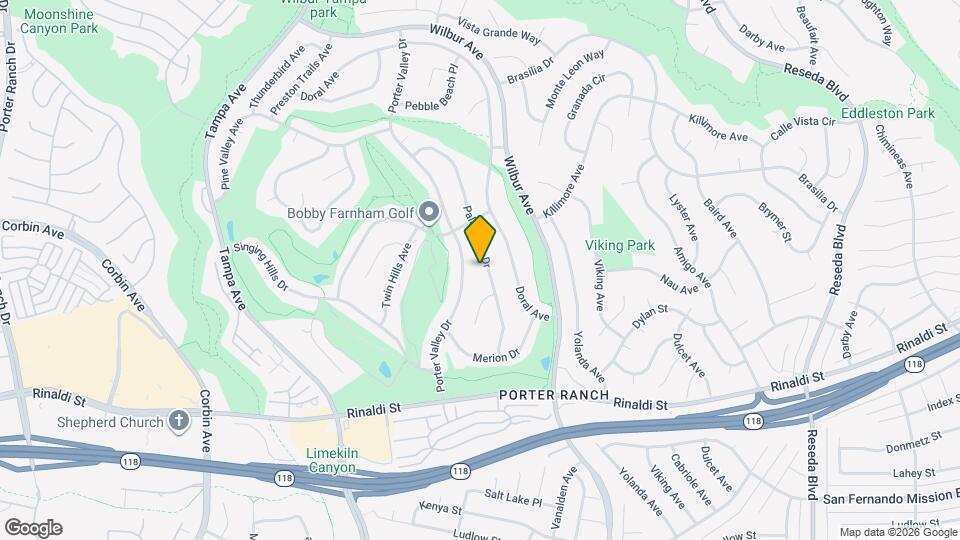 11463 Pala Mesa Dr Map and Location Details