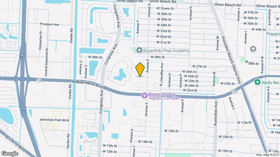 1649 W 26th St-Unit -2 Map and Location Details