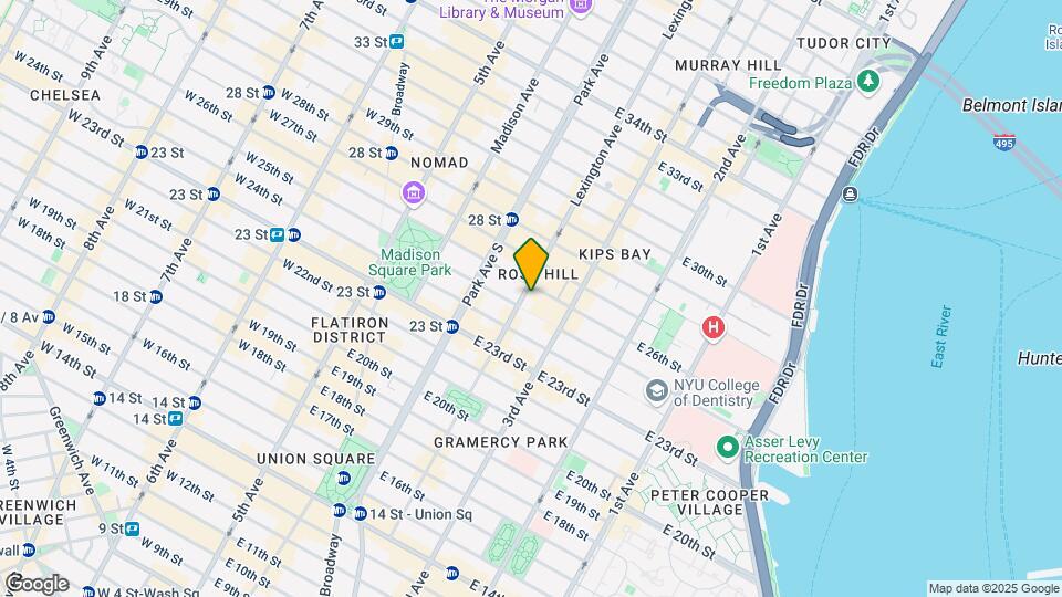 71 Lexington Ave Mapa y Detalles de la Ubicación