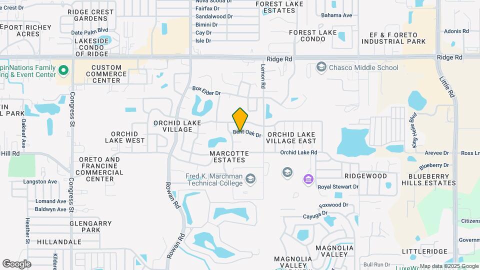 7328 Bent Oak Dr Map and Location Details