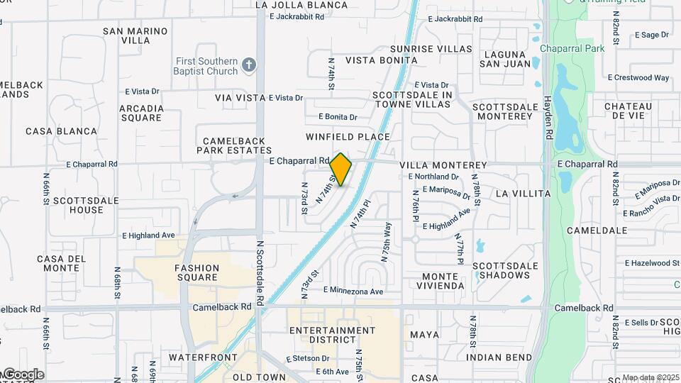 4848 N Woodmere Fairway Map and Location Details