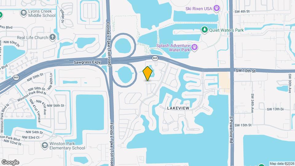 4453 SW 11th Pl Map and Location Details